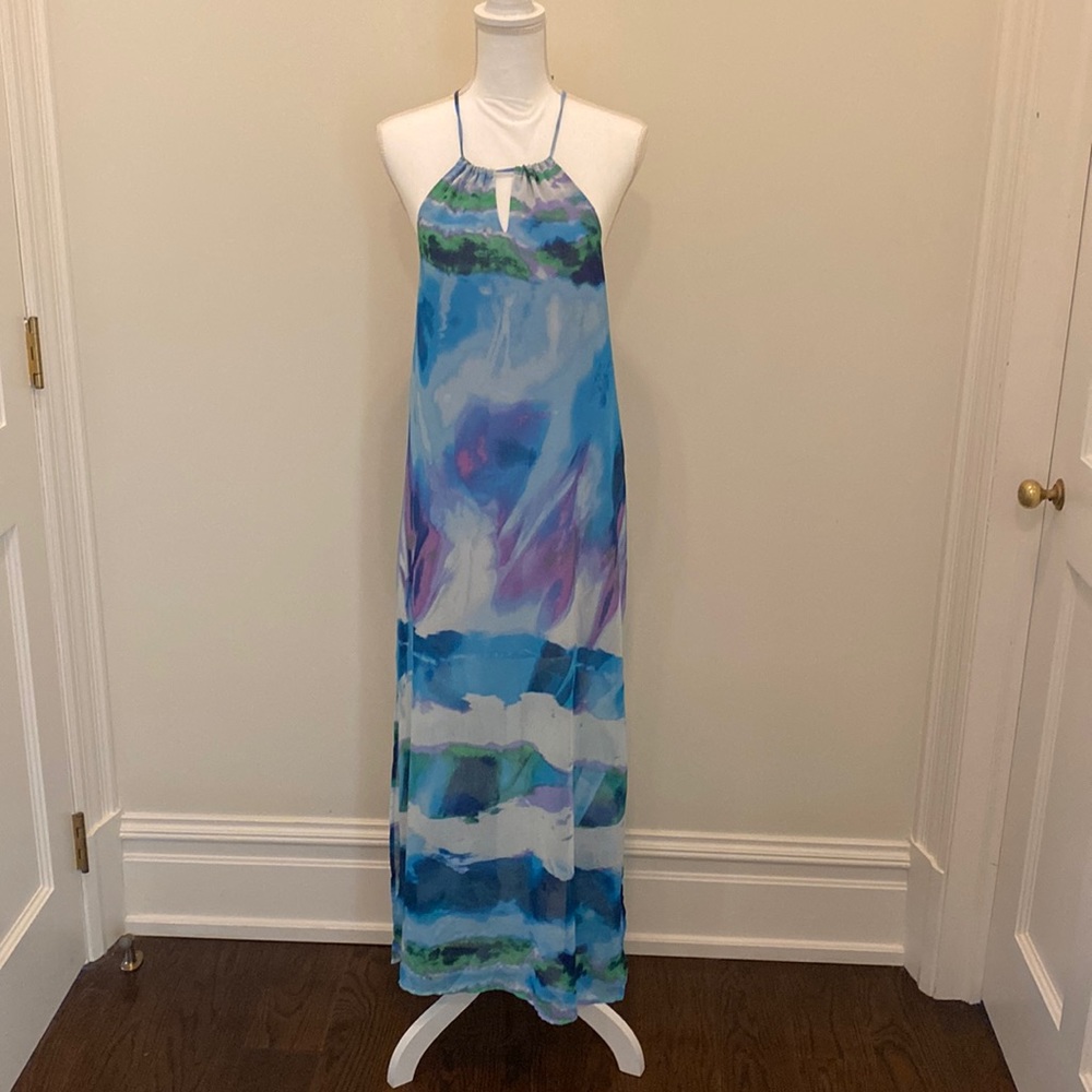 Long summer dress.